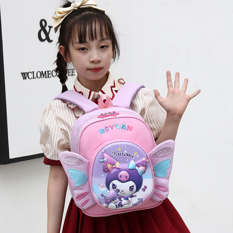 Alas Kulomi mochila para niñas jardín de infantes de alta calidad durable jardín de infantes para salir mochila bebé viajar