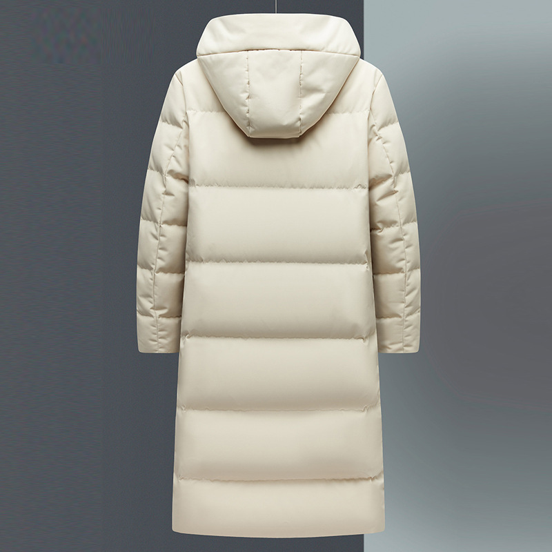 Daunenjacke für Herren, mittellang, 2023, neue lässige, verdickte Winterjacke, winddichte, warme Winterjacke_voghion.com