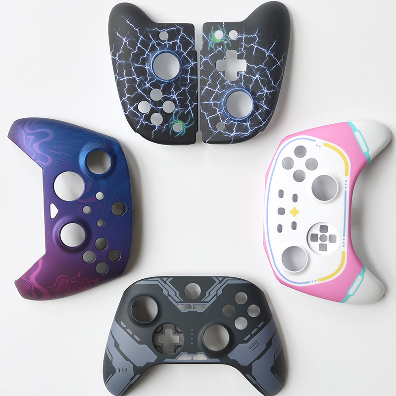 IML インモールド射出成形加工 カスタム ゲーム コントローラー シェル プラスチック シェル IMD プロセス精密射出成形加工|undefined