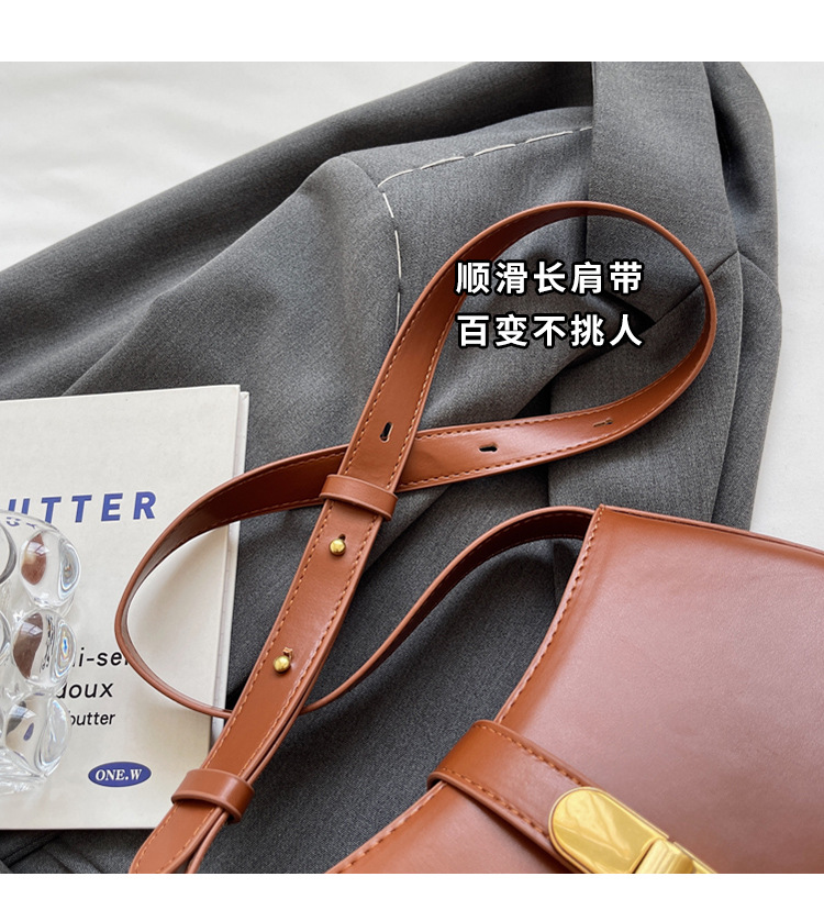 Borsa sotto le ascelle strutturata moda urbana semplice 2023 Borsa a tracolla borsa a tracolla da donna versatile autunno nuovo temperamento_voghion.com