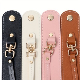 Creative New Handbag Pendant, Outdoor Portable Clothing Storage Clip, Japanese and Korean Style Practical Scarf Storage Leather Case