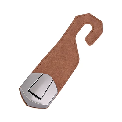 Car seat back hidden Car hanging - hidden-hook-brown