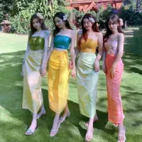 Дорожная живописная газета Xishuangbanna, 2 предмета, фото художественная тематическая фотография костюм Джу Цзин Дай