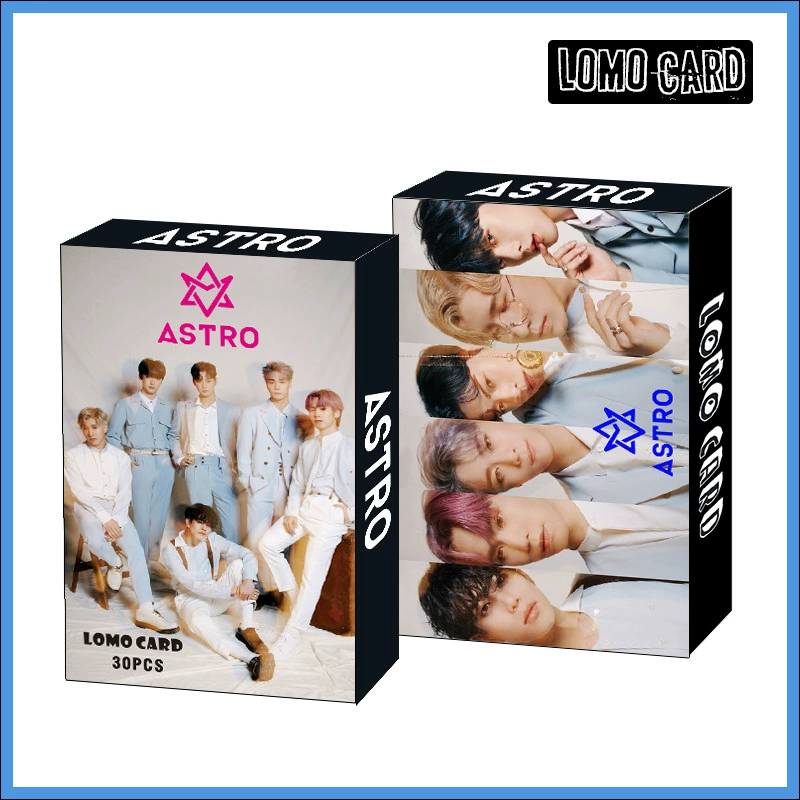 Хитовые звезды вокруг StrayKids Ateez Astro NCT LOMO новая карточка альбома благословение маленькая карточка