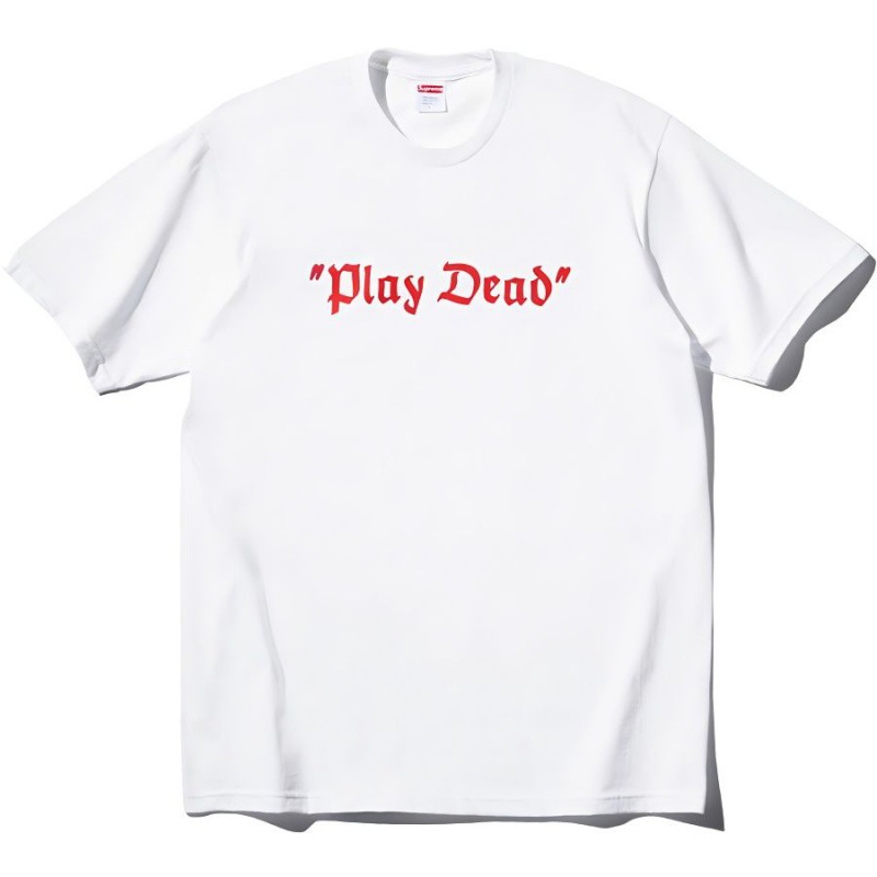 Supreme “Play Dead” Tee 影片纪念款box logo短袖T恤FW22过验