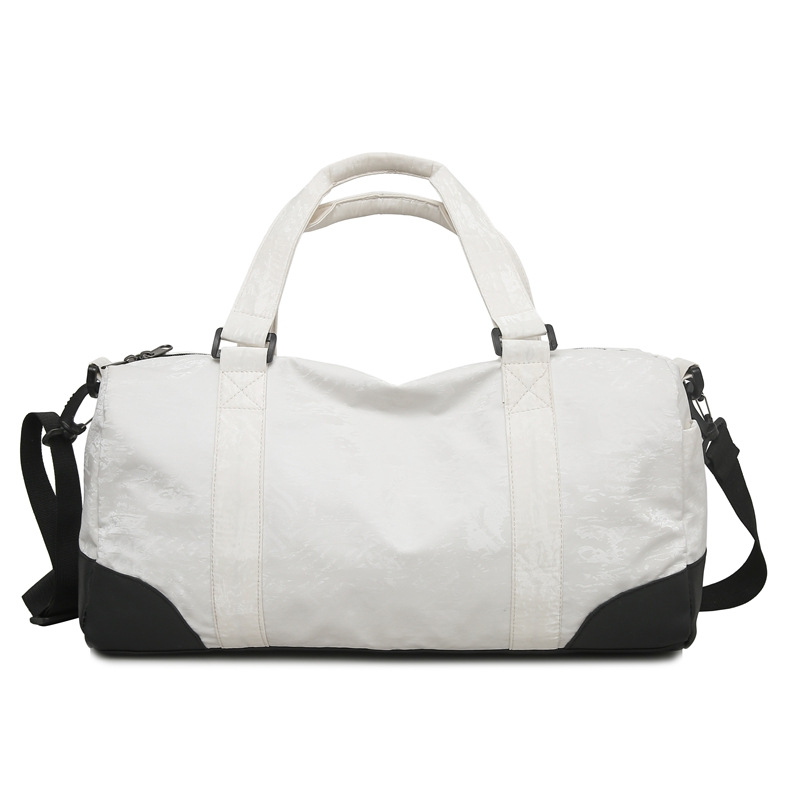 Bolsa de viaje de gran capacidad para mujer 2025 nueva bolsa de almacenamiento separada en seco y húmedo para fitness bolsa de equipaje de tirantes de viaje de negocios de corta distancia para hombre