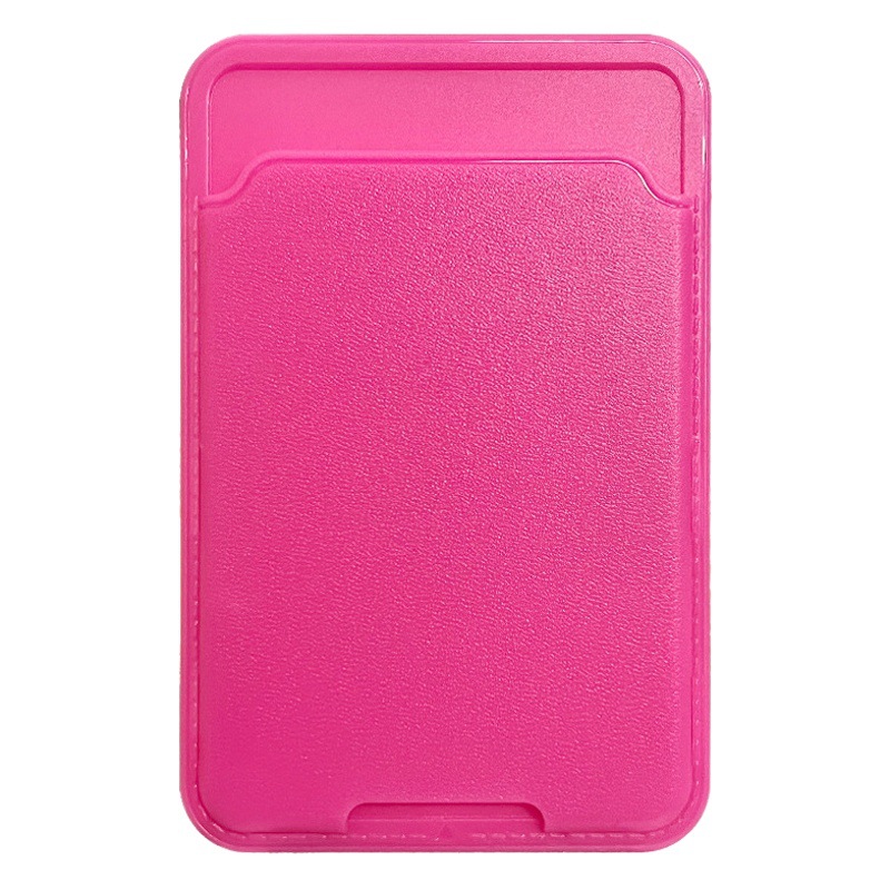 Mobile Phone Case with Independent Card Holder, Suitable for Various Card Types, Self-Adhesive Backing, Leather Texture, Id Card Holder, Multifunctional