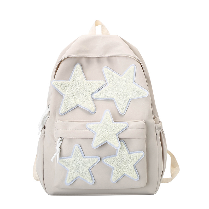 Mochila Escolar de Gran Capacidad para Estudiantes de Nylon Impermeable y Ultraligera para Educación Escolar