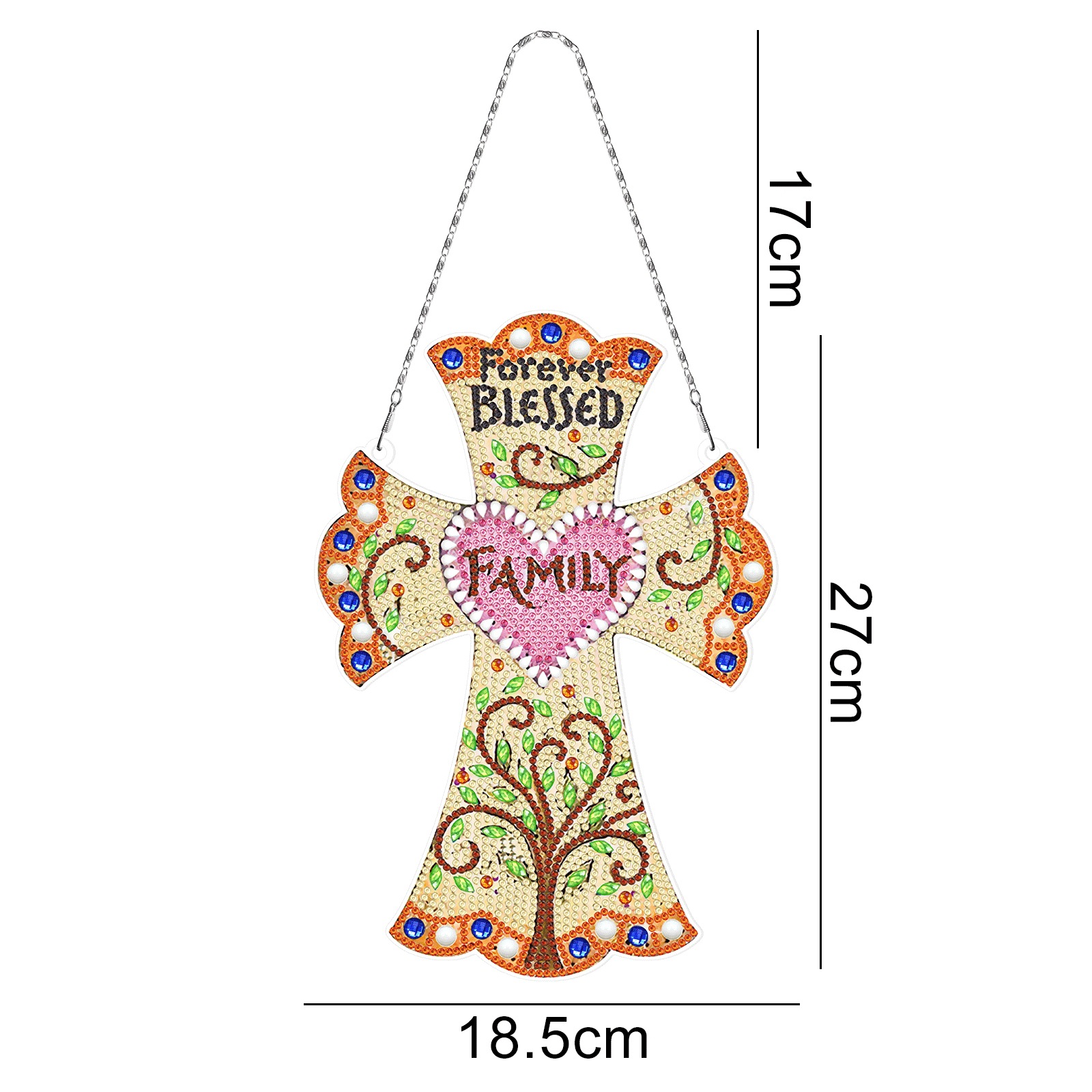 Accesorios para pintura de diamantes, adornos navideños circulares DIY, guirnaldas de luces LED, pinturas decorativas para sala de estar, disponibles para distribución y venta al por mayor