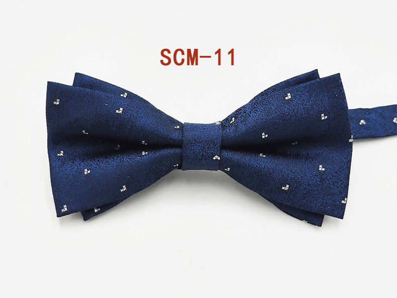 Spot venta al por mayor, pajarita para hombres, ropa formal, moda coreana, novio, padrino, lazo negro sólido