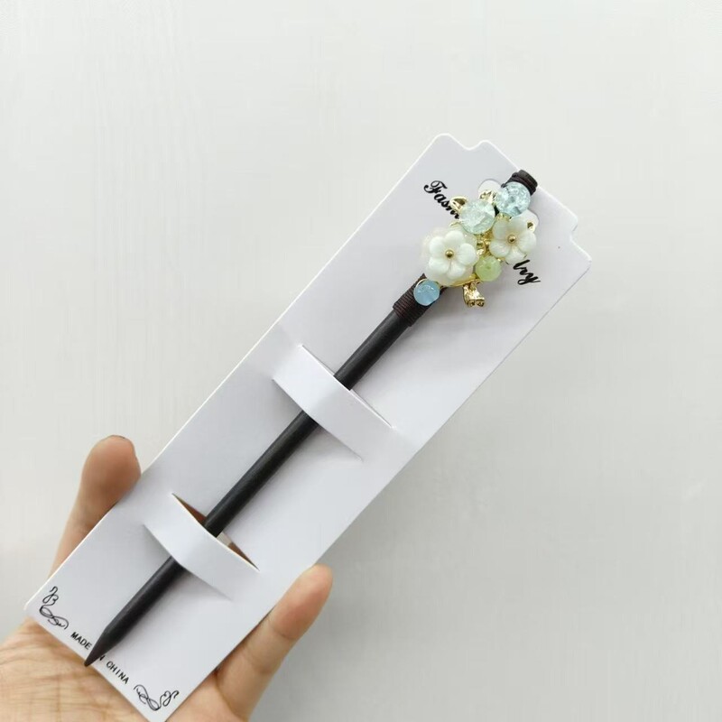 古风高级感黑色檀木发簪女流苏新中式簪子盘发神器发钗簪子苏州|undefined