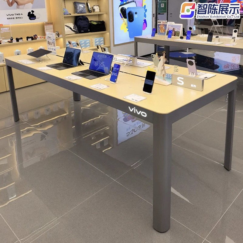 VIVO新款手机体验台展示桌OPPO柜台小天才中岛展示台电脑展柜