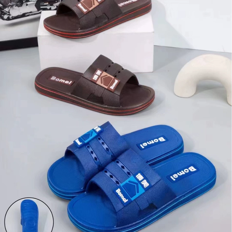 Мужская верхняя одежда, сандалии и тапочки, бытовые невоняющие ножки, антибактериальные Нескользящие домашние тапочки для купания на толстой подошве, оптом