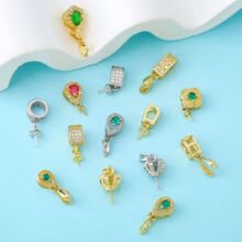 �����Ʒ���~�18K������ɫ�ʯ΢�����ʹ��B����DIY΢肬F؛��