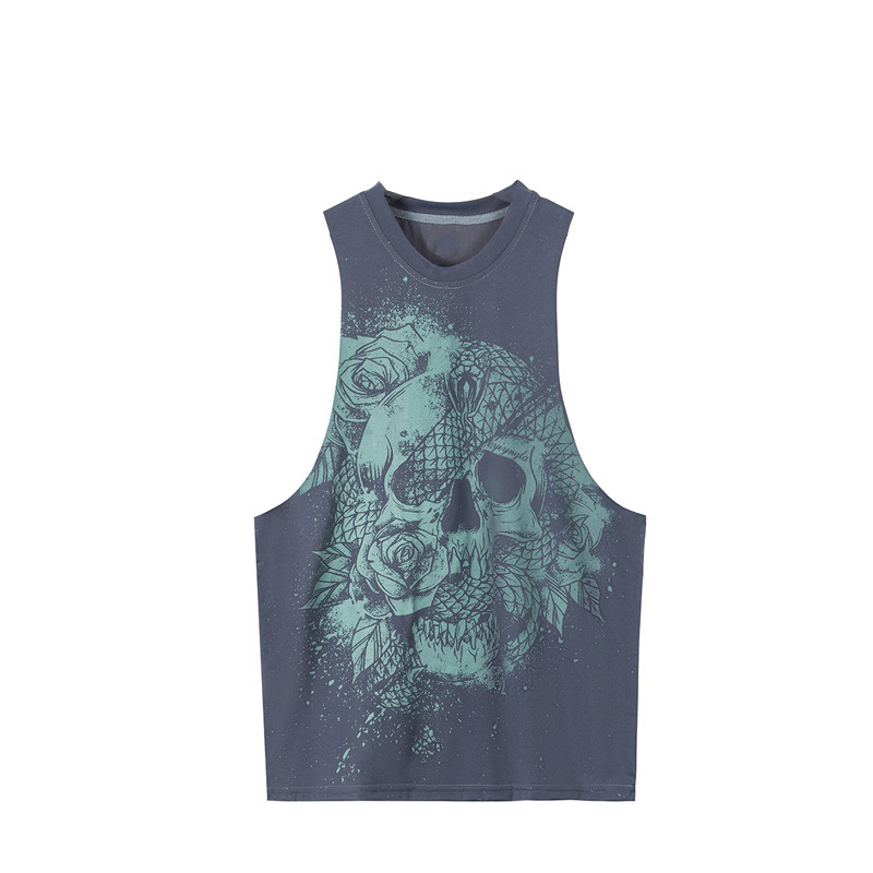 YOUNGLAアメリカ夏新品メンズベストジョギングジムスポーツフィットネスノースリーブtシャツトップス|undefined