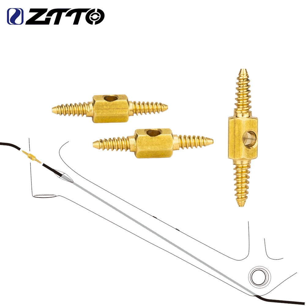 ZTTO Маунтин-Шоссе Велосипед Тормозной Трубы и Трубы Трубы Трубы Трубы Упряжки Соединители Аксессуары