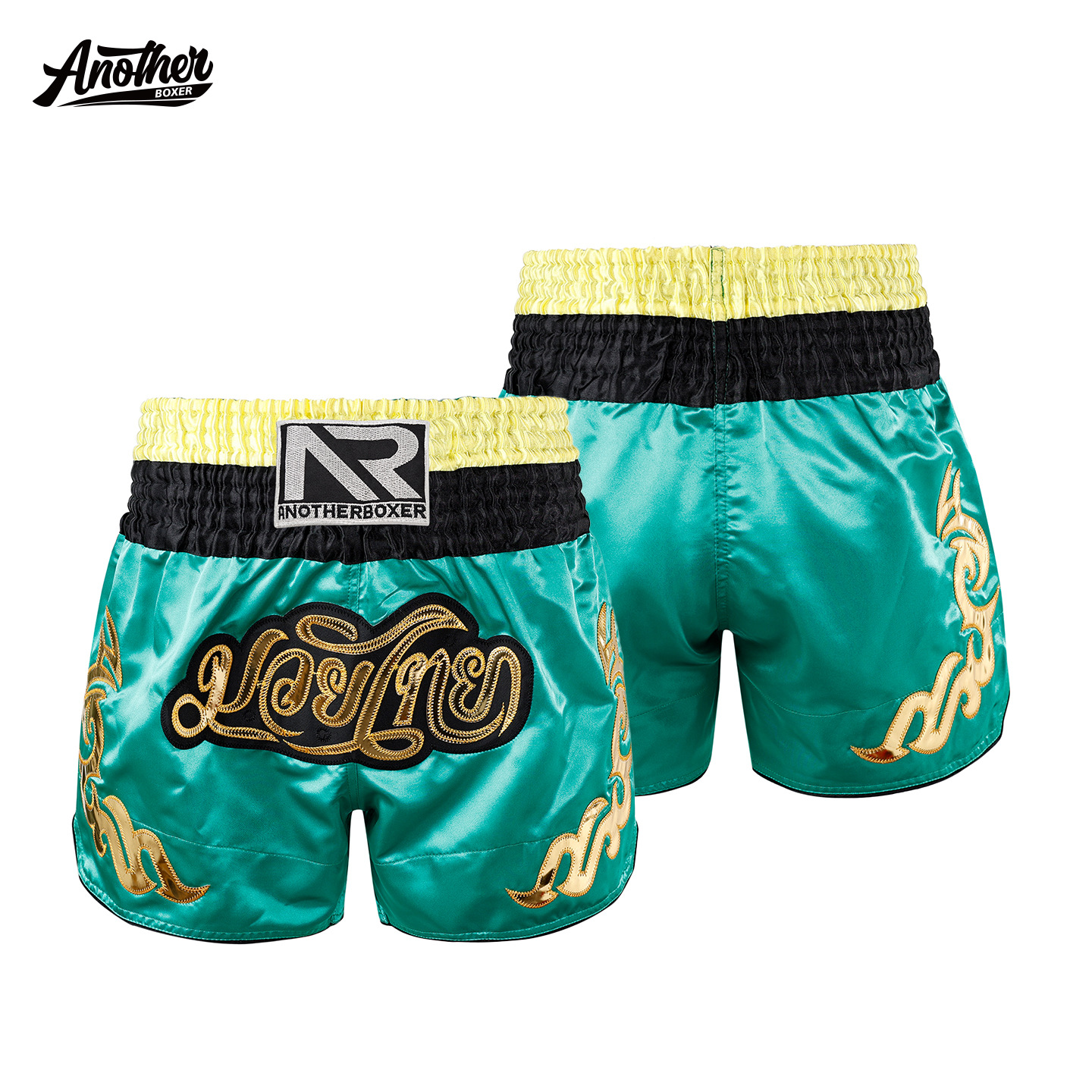 AN new boxing shorts, available in children’s and adult sizes, for combat sports, kickboxing, and Muay Thai, in a Thai style