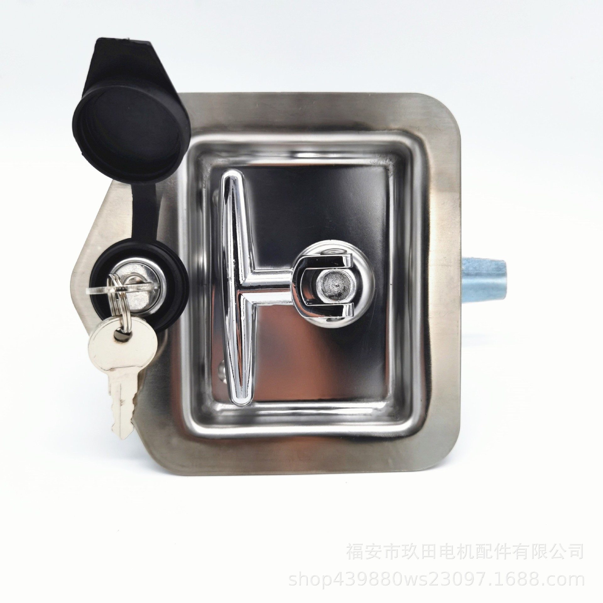 低噪音发电机组门锁  工程车门锁 不锈钢面板锁 房车门锁船舶用锁