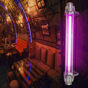 Industrial Style Wall Lamp Retro Loft Cyberpunk Style Tavern Bar Cafe Decorative Door Aisle Wall Lamp