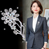 High-end demi-season brooch, universal protective underware, pin lapel pin, Korean style, simple and elegant design