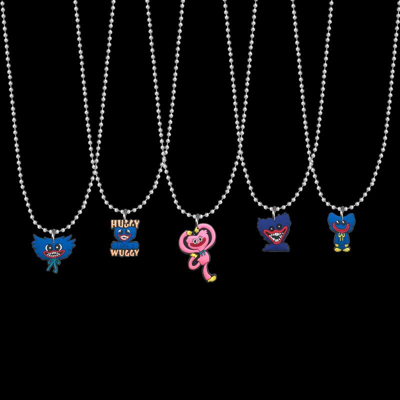 Amazon huggy wuggy small bead necklace shein temperament all-match neck chain round bead clavicle chain ins style