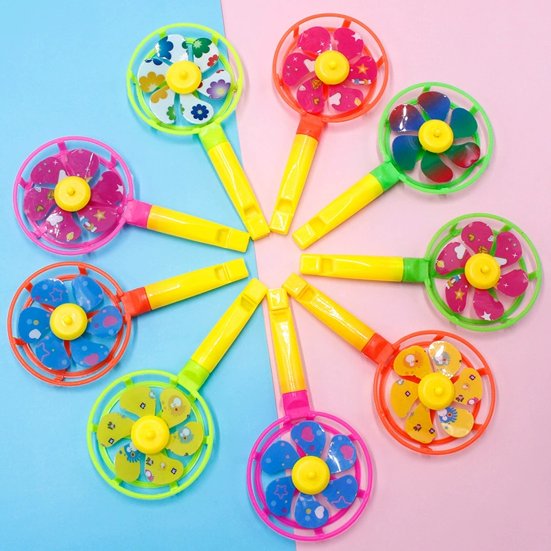 Одиночная упаковка подарок детского сада конфеты цвет свисток ветряная мельница новая ветряная мельница маленькая игрушка оптом реквизит оптом
