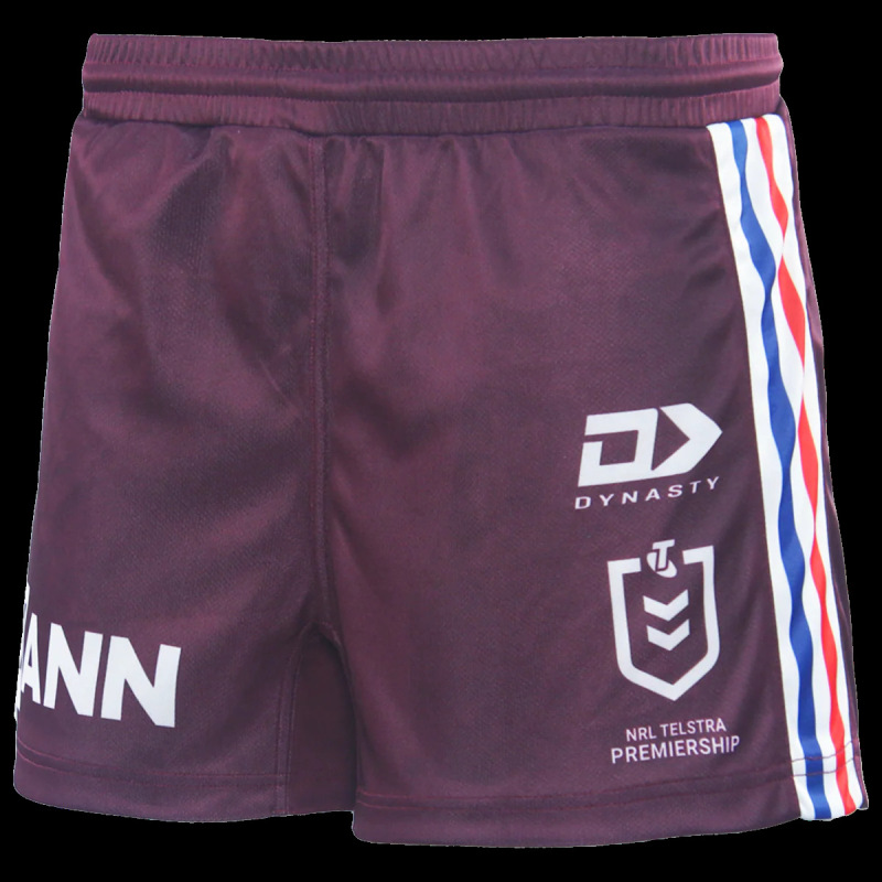 2026 New Nrl Rugby Shorts for Men, Sports Casual Breathable Quick-Dry Shorts for the Broncos, Knights, and Sea Eagles Home and Away Teams