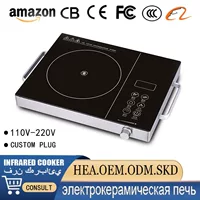Изготовители электрической керамической печи экспорт внешняя торговля подарки и электроприборы кросс-бордер taiwan домашняя бытовая плита 110V индукционная плита керамическая печь