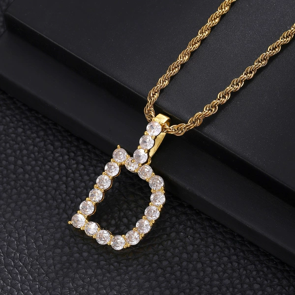 D+20inch twisted chain (golden)