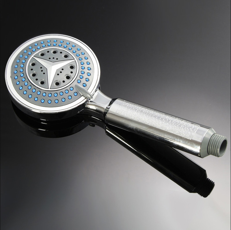 Three-Speed Rain Shower Head Set with Single-Head Pressure-Boosting Shower Faucet, Water Heater, and Bath Heater with Rain Shower Pressure Boost