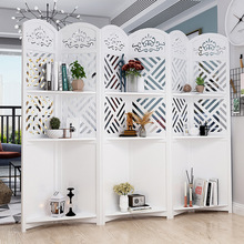 欧式屏风隔断墙客厅简约现代卧室折叠移动遮挡美容院装饰房间玄关