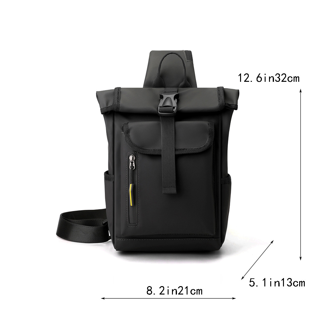 Nuevo bolso de pecho para hombres bolso de mochila de comercio exterior bolso de almacenamiento multifuncional bolso de hombro simple bolso de pecho bolso portátil