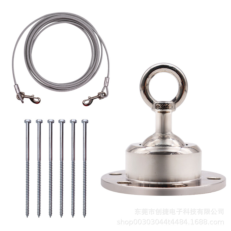 Pila fija transfronteriza, perno de acero inoxidable para exteriores, cuerda para perros, anti-liberación para mascotas, clavo para perros, pila para perros, fijador para perros grande