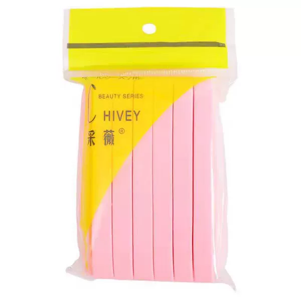 Pink bags with stripes [12 pieces]