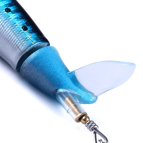 Sea fishing pencil lure lure floating threaded propeller tractor fake lure 11cm13g lure lure wholesale
