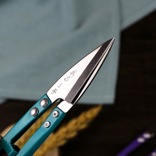 Wholesale Yingzi No. 1 spring yarn scissors, large small scissors, U-shaped scissors, extended type, thread scissors, cross stitch