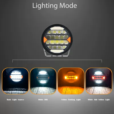 Car Led Spotlight Modification Off-Road Roof Light