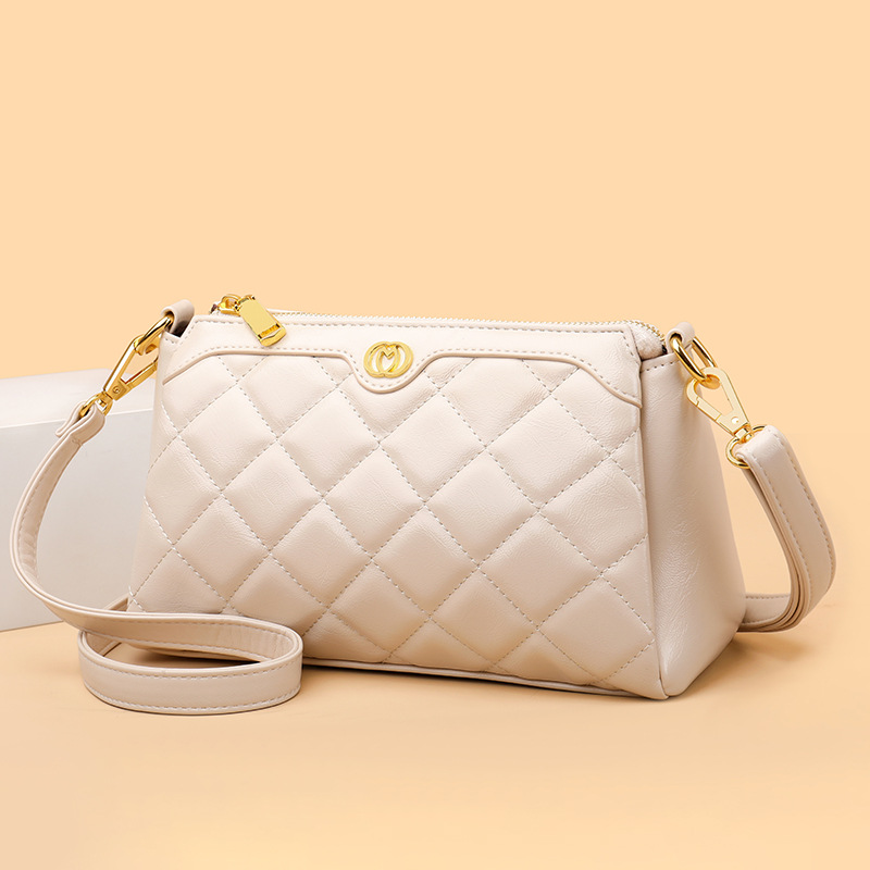 Elegant Quilted Single Shoulder Bag For Women Versatile Handbag_voghion.com