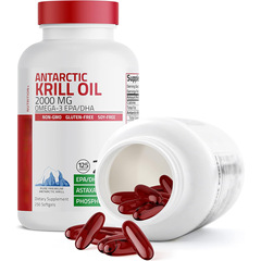 Amz热い贩売南极リンエビオイルソフトカプセルAntarctic krill oil softcapsules