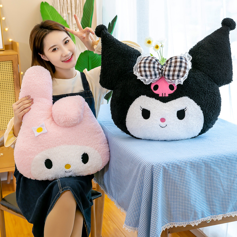卡通床头靠枕软软靠垫办公趴枕家居抱枕两用送女生儿童礼物代发
