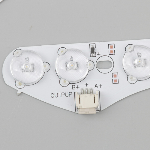 LED ceiling light source module bulb, dual-color lossless aluminum substrate lens model Zhongshan Lighting replacement bulb