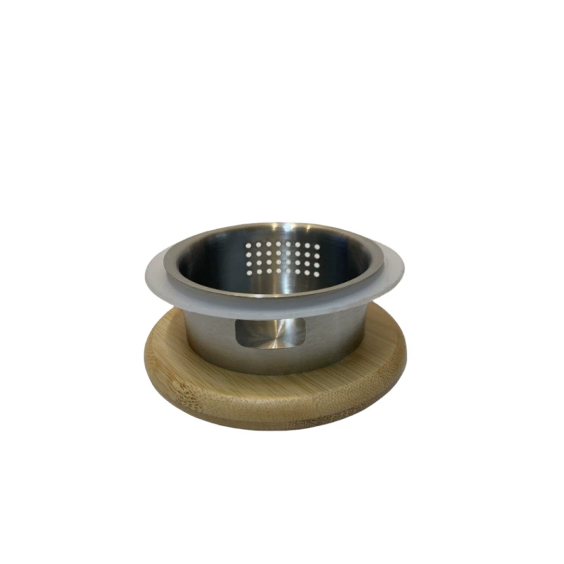 Teapot stainless steel, cover, stainless steel AISI 304
