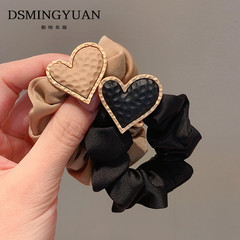 Trendy Sweet Heart Headband, High-Elastic Small Spiral Hair Loop, Elegant Minimalist Hair Accessories for Buns and Ponytails