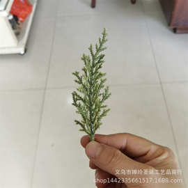 仿真植物立体松针　圣诞树圣诞圈圣诞藤条圣诞工艺品装饰PE松针