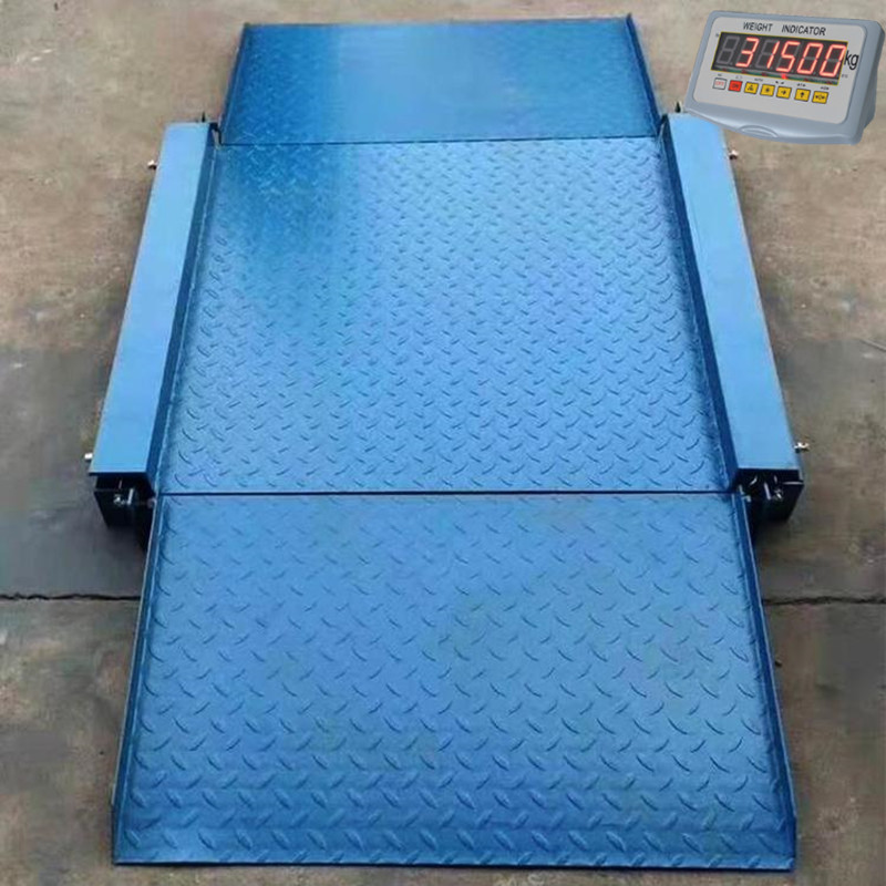 1000kg 1500kg 2000kg带引坡超低台面电子地磅 单斜坡加厚平台秤