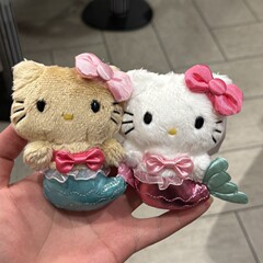 黑皮美人鱼幻彩闪粉绿尾巴蝴蝶结人鱼挂件长毛绒公仔少女背包挂饰