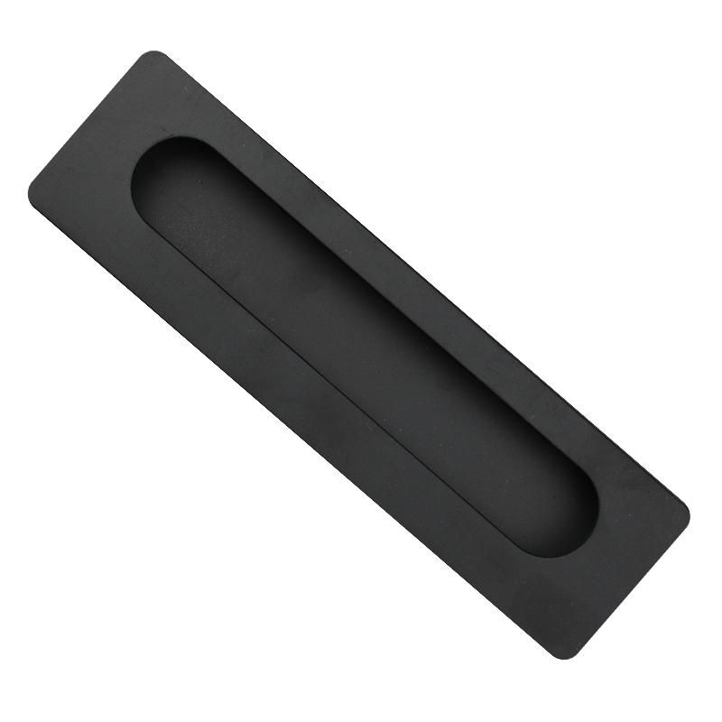 mango de puerta de cajón oculto negro invisible empotrado empuñadura de puerta deslizante puerta deslizante empuñadura oculta