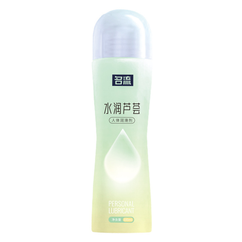 Famous Flowing Water Smooth Pleasure Aloe Vera Human Lubricant Lubricant Oil into One-Hand Adult Products Supply
