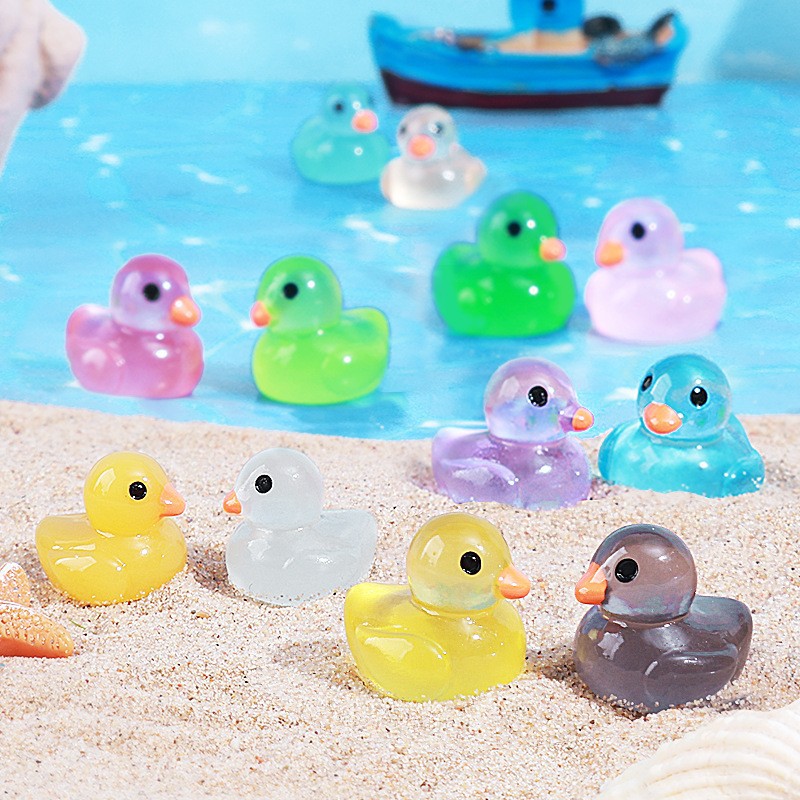 작은 욕실 오리 빛나는 혼합 팩