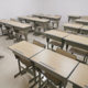 Wholesale Student Desks and Chairs Double Training Table Tutoring Class Manufacturer Direct Sales Reinforced and Thickened Primary School Junior High School